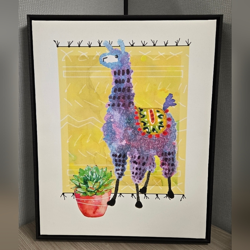 Llama Alpaca Painting/Wall Art